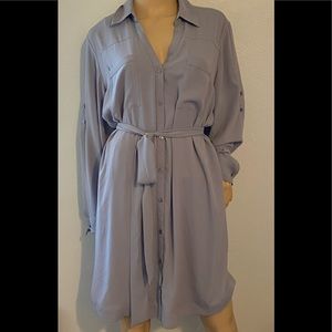 Express blue size XL dress